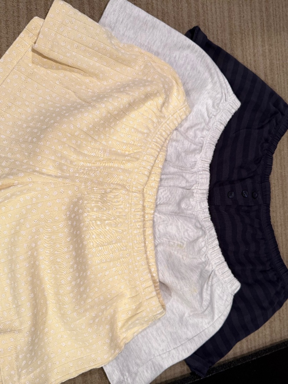 SET of 3 Brandy Melville SWEATSHORTS